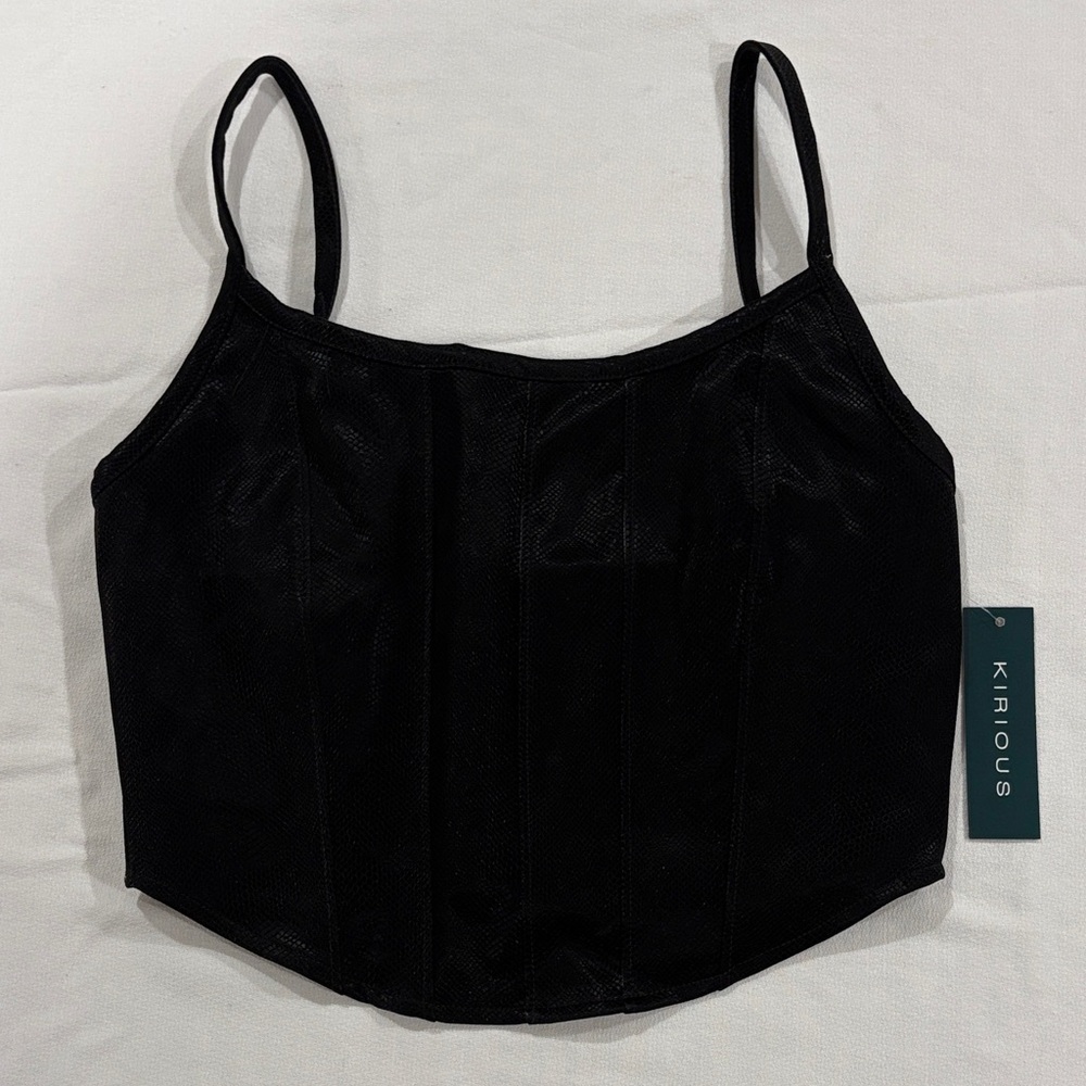 Black Kirious Corset Top
